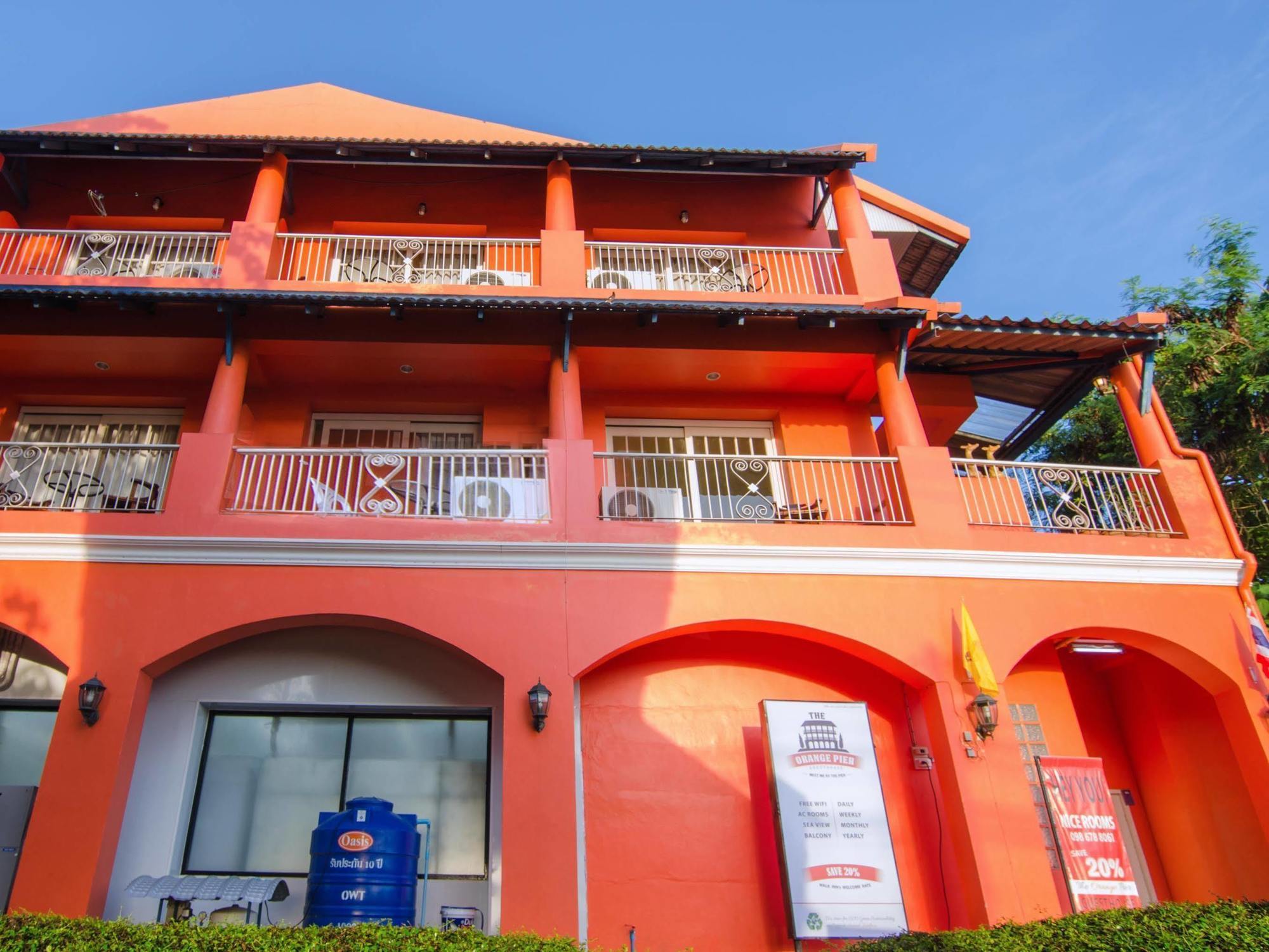The Orange Pier Guesthouse Ban Bang Chak  Eksteriør billede